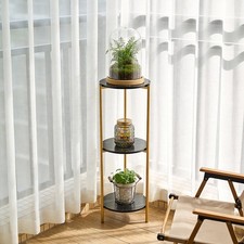 2/3 Tier Plant Stand Metal