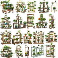 Metall Wooden Plant Flower