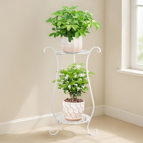 Metal plant stand - plant, pot
