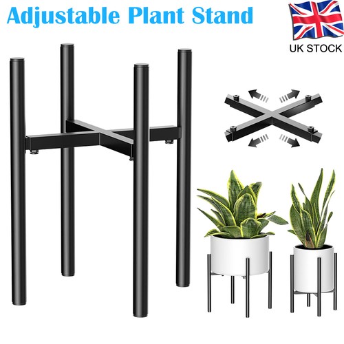 Adjustable iron plant stand - iron,