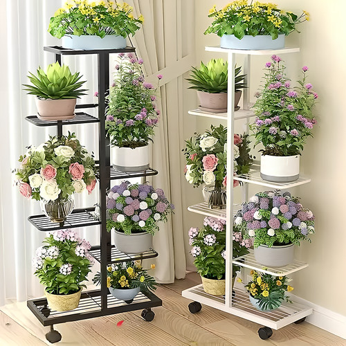 Tier pots metal plant - pots,