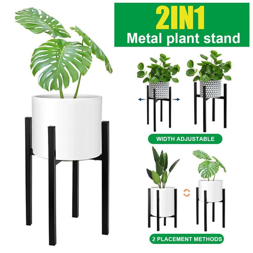 Adjustable metal plant stand - adjustable,