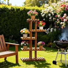 5Tier Outdoor Indoor Wooden