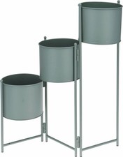 Green Metal Plant Pot Stand