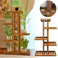 5 Tier Wood Plant Stand Indoor